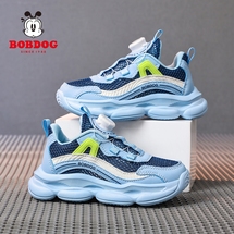 巴布豆K134-4  新款单网透气儿童休闲鞋运动鞋29-40