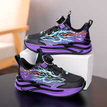 悦足8908 新款舒适宽头儿童运动休闲运动31-38