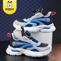 【了然鞋业】2026新款儿童舒适透气双网休闲运动鞋28-39