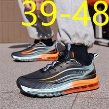 工厂直销6693旋转扣飞织气垫四季款橡胶耐磨特大码跨境P83