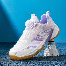 【了然鞋业】2026新款儿童高品质双网羽毛球运动鞋33-40