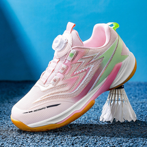 【了然鞋业】2026新款儿童高品质双网羽毛球运动鞋33-40