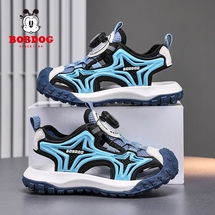 【了然鞋业】巴布豆儿童夏季新款舒适透气包头凉鞋28-39