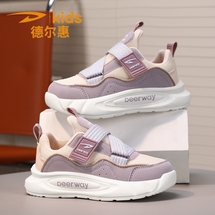 【了然鞋业】德尔惠儿童春新款时尚透气网面休闲运动鞋30-39