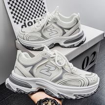 风帆☆R1207 新款网面运动鞋百搭透气老爹鞋