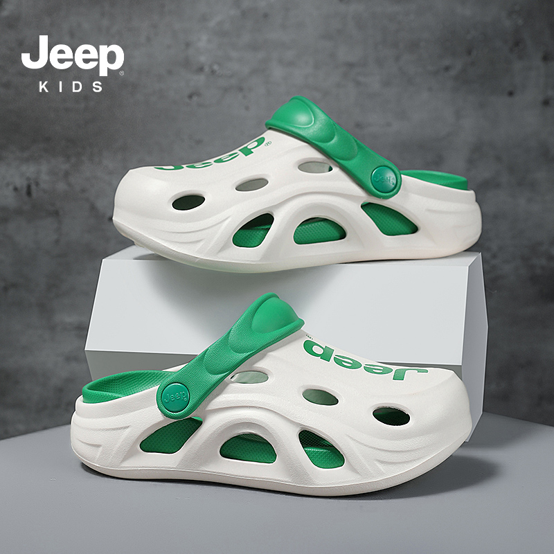 JEEP夏季新款洞洞鞋凉拖鞋27-38