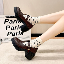 鞋女法式玛丽珍小皮鞋日系jk制服新款秋季2026学生英伦风高