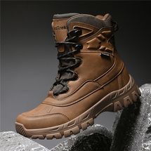 悦足6011 跨境大码户外野练战地训练军靴39-47