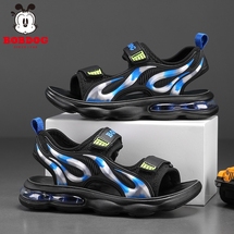 【了然鞋业】巴布豆2026夏季儿童露趾凉鞋沙滩鞋32-42