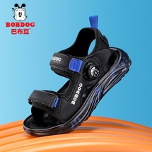 【了然鞋业】巴布豆2026夏季儿童露趾凉鞋沙滩鞋32-42