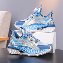 【了然鞋业】2026新款儿童舒适透气双网休闲运动鞋28-39