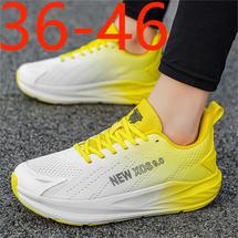 工厂直销A79情侣运动跨境特大码网鞋跑步女鞋宽头鞋P75