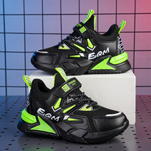 悦足897  经典爆款双网儿童运动休闲鞋28-40