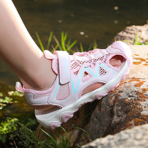 【了然鞋业】2026夏季新款儿童包头运动凉鞋溯溪鞋28-39