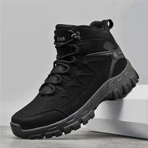 跨境专供6015户外战术靴野外训练靴军靴高帮靴
