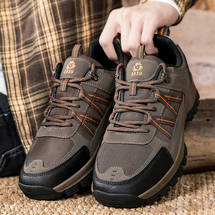 跨境户外男鞋防滑耐磨登山鞋男士旅游鞋休闲运动鞋