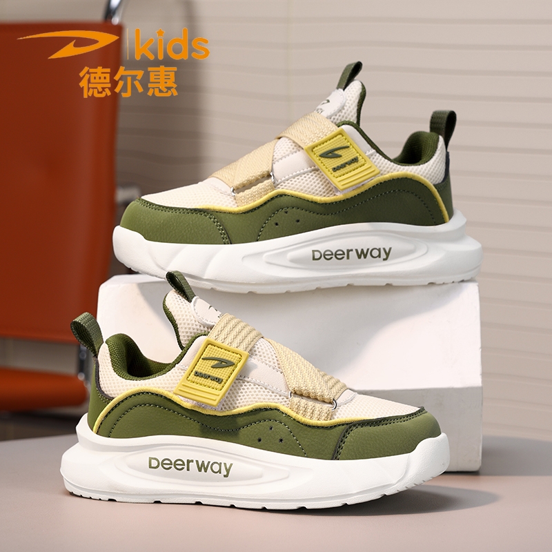 德尔惠9998 夏季新款双网儿童运动鞋30-39