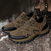 跨境户外男鞋防滑耐磨登山鞋男士旅游鞋休闲运动鞋