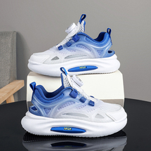 【了然鞋业】26年春夏季新款儿童镂空单网透气运动鞋27-38