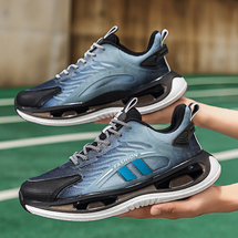 冷粘男鞋新款百搭软底透气运动鞋超轻休闲男士跑步鞋