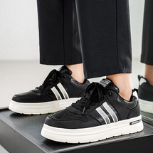 冷粘男鞋新款透气小白鞋子男潮流百搭轻便运动休闲板鞋潮鞋