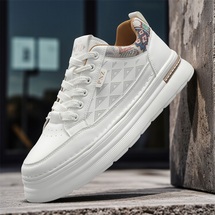 冷粘男鞋新款透气小白鞋子男士潮流百搭轻便运动休闲板鞋潮鞋