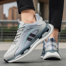 冷粘男鞋新款百搭软底透气运动鞋超轻休闲男士跑步鞋