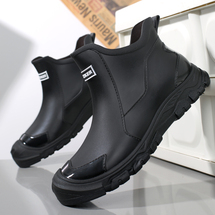 工厂直销YX538爆款特大码时尚潮流短筒雨鞋厨房鞋跨境P26