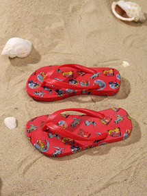 杰兔熊跨境爆款儿童人字拖