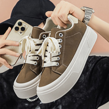 风帆☆BJ1002 四季休闲板鞋时尚学生鞋厚底百搭透气男鞋