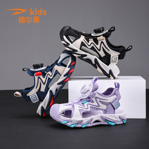 德尔惠D2508 夏季新款包头防撞凉鞋运动鞋27-38