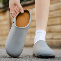 爆款拖鞋男外穿办公室慵懒一脚蹬男士包头勃肯鞋软底半拖鞋