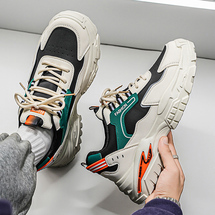 四季新款百搭休闲老爹鞋时尚潮鞋跑步运动鞋男