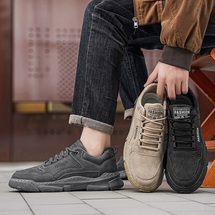 男鞋新款轻便防滑工地干活耐磨透气劳保鞋潮