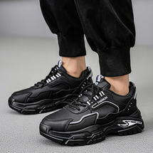 四季新款百搭休闲老爹鞋时尚潮鞋跑步运动鞋男